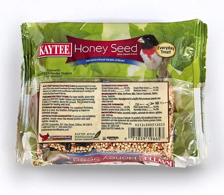 Kaytee Honey Seed Mini Seed Cake for Wild Birds Photo 2