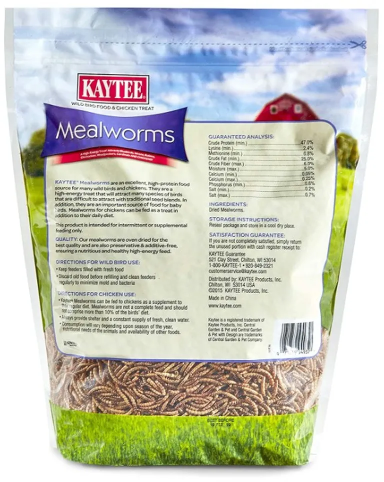 Kaytee Mealworms Bird Food Photo 2