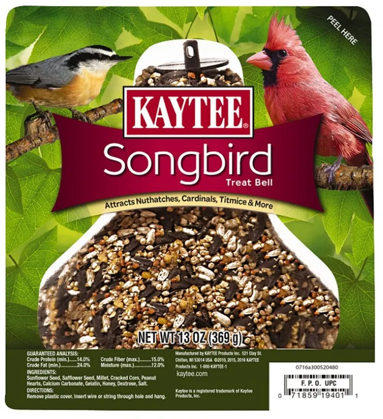 Kaytee Songbird Treat Bell for Wild Birds Photo 1