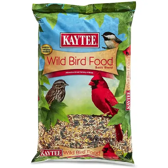 Kaytee Wild Bird Food Basic Blend with Grains and Black Oil Sunflower Seed Photo 1