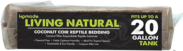 Komodo Living Natural Coconut Coir Reptile Bedding Brick Photo 2