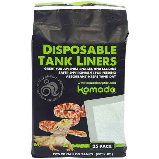 Komodo Repti-Pads Disposable Tank Liners 12 x 30 Inch Photo 1