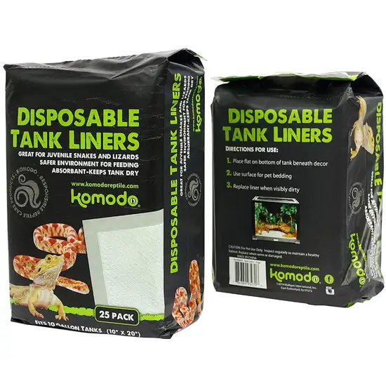 Komodo Repti-Pads Disposable Tank Liners 10 x 20 Inch Photo 2