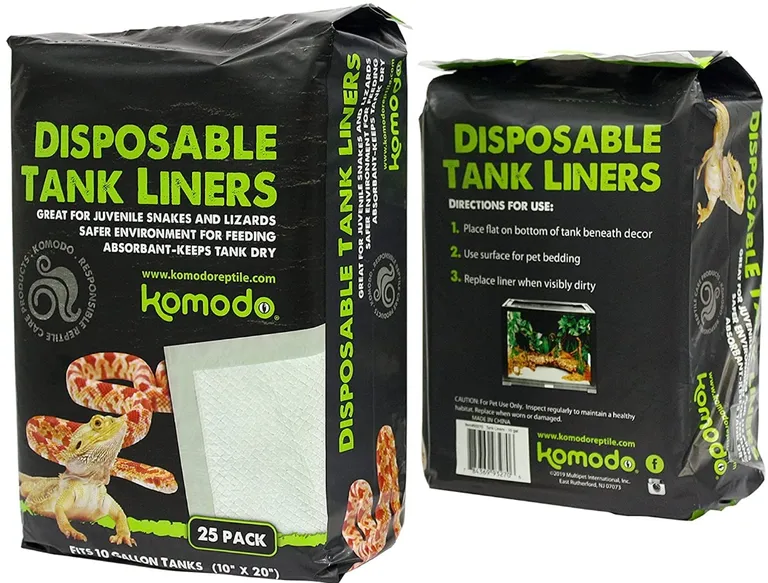 Komodo Repti-Pads Disposable Tank Liners 10 x 20 Inch Photo 2