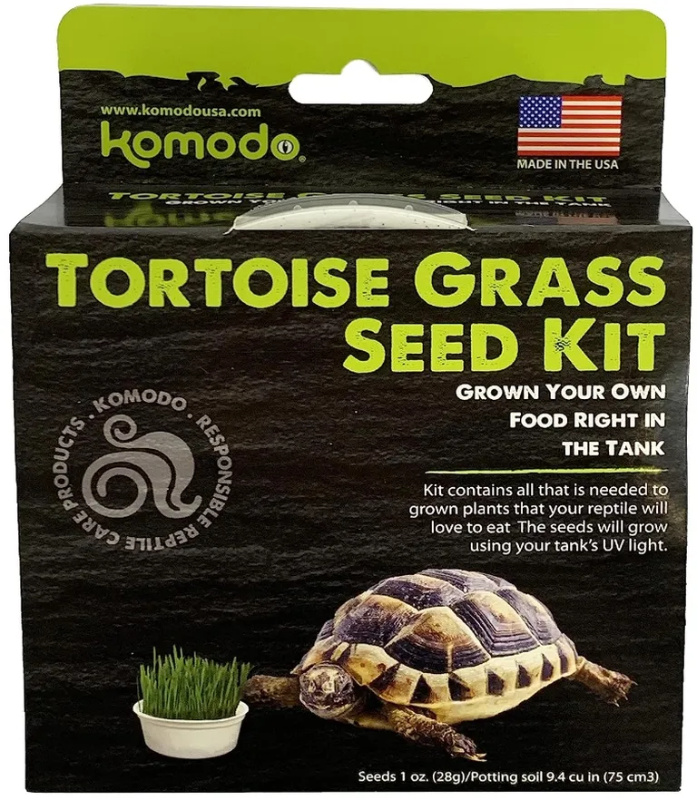 Komodo Tortoise Grass Seed Kit Photo 1