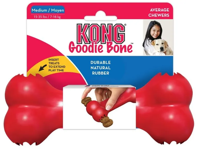 Kong Goodie Bone - Red Photo 1