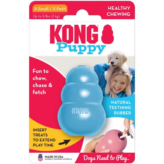 Kong Puppy Treat Stuffing Chew Toy X-Small Photo 1