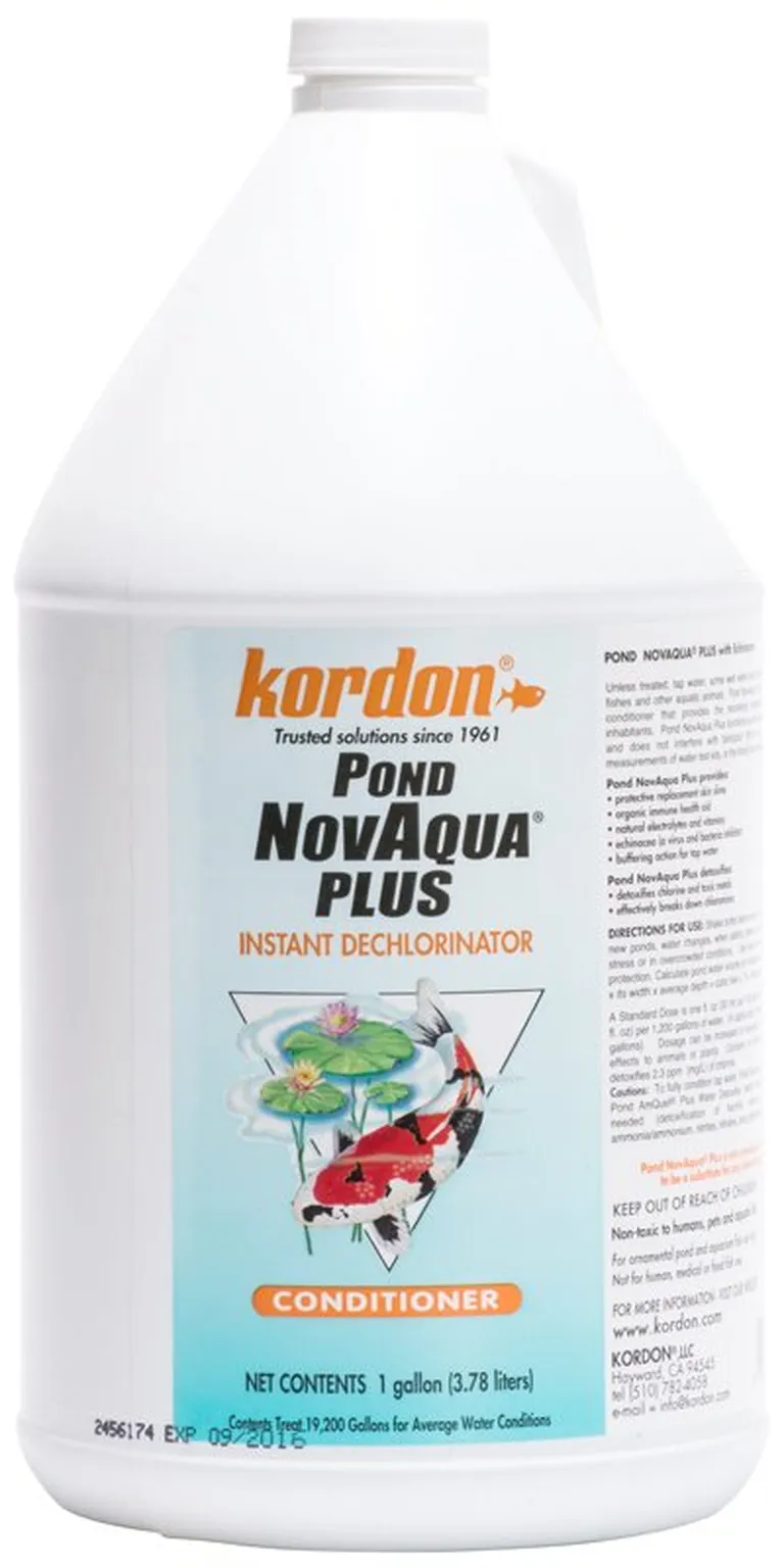Kordon Pond NovAqua Plus Instant Dechlorinator Water Conditioner Photo 1