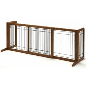 Photo of Large Bay Isle Freestanding Pet Gate