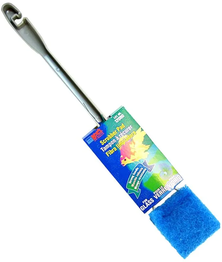 Lees Coarse Scrubber Pad with Handle for Glass Aquariums Photo 2