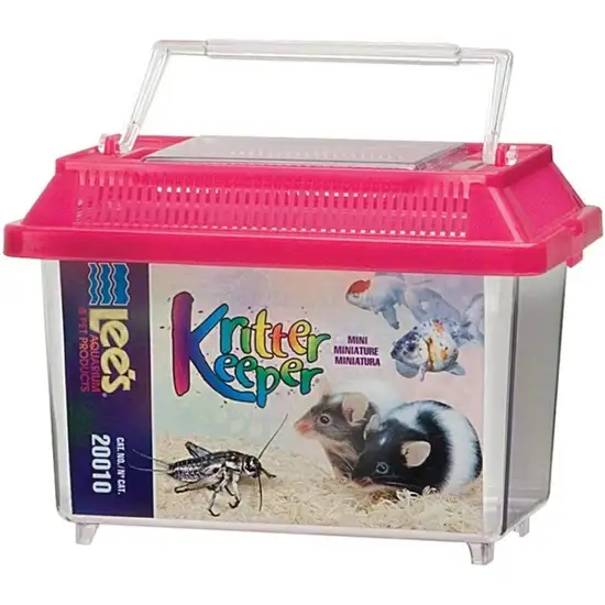 Lees Kritter Keeper Mini for Small Pets, Crickets, or Fish Photo 2