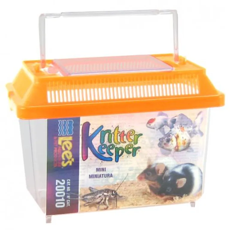 Lees Kritter Keeper Mini for Small Pets, Crickets, or Fish Photo 1