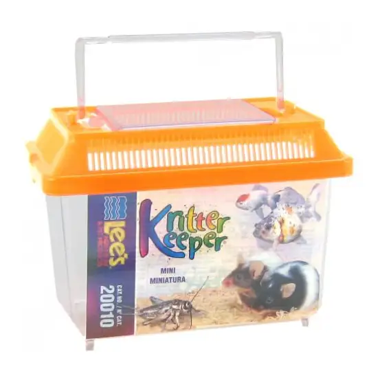 Lees Kritter Keeper Mini for Small Pets, Crickets, or Fish Photo 1