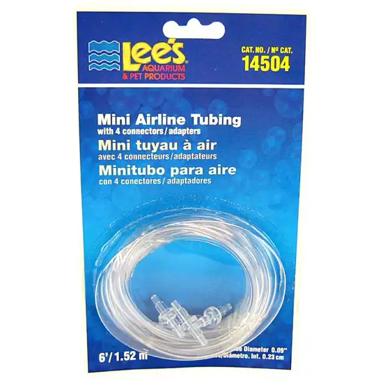 Lees Mini Airline Tubing with 4 Connectors Photo 1