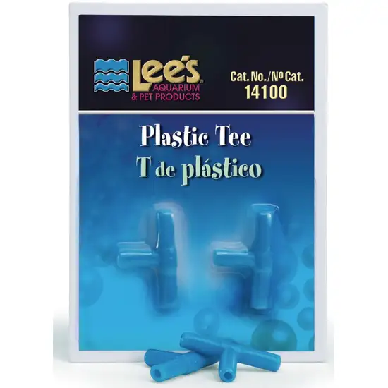 Lees Plastic Tee for Aquarium Airline Tubing Photo 2