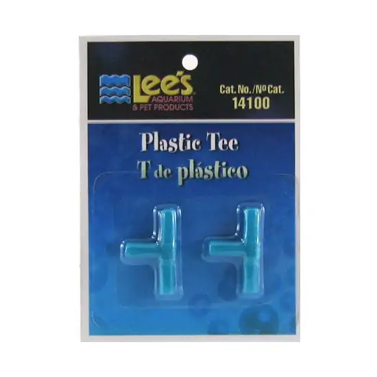 Lees Plastic Tee for Aquarium Airline Tubing Photo 1