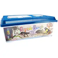 Photo of Lees Reptile Ranch Ventilated Reptile and Amphibian Rectangle Habitat with Lid