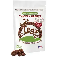 Photo of 4Legz Freeze Dried Chicken Hearts Dog Treats