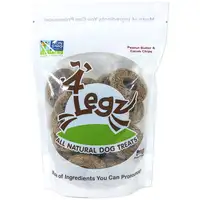 Photo of 4Legz Ode 2 Odie Peanut Butter and Carob Chips for Dogs