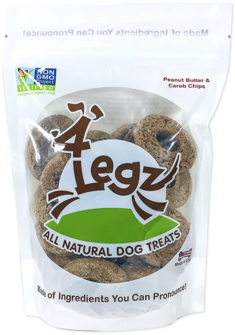 4Legz Ode 2 Odie Peanut Butter and Carob Chips for Dogs Photo 1