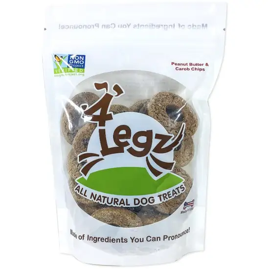 4Legz Ode 2 Odie Peanut Butter and Carob Chips for Dogs Photo 1