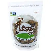 Photo of 4Legz Organic Pumpkin Crunchy Dog Cookies