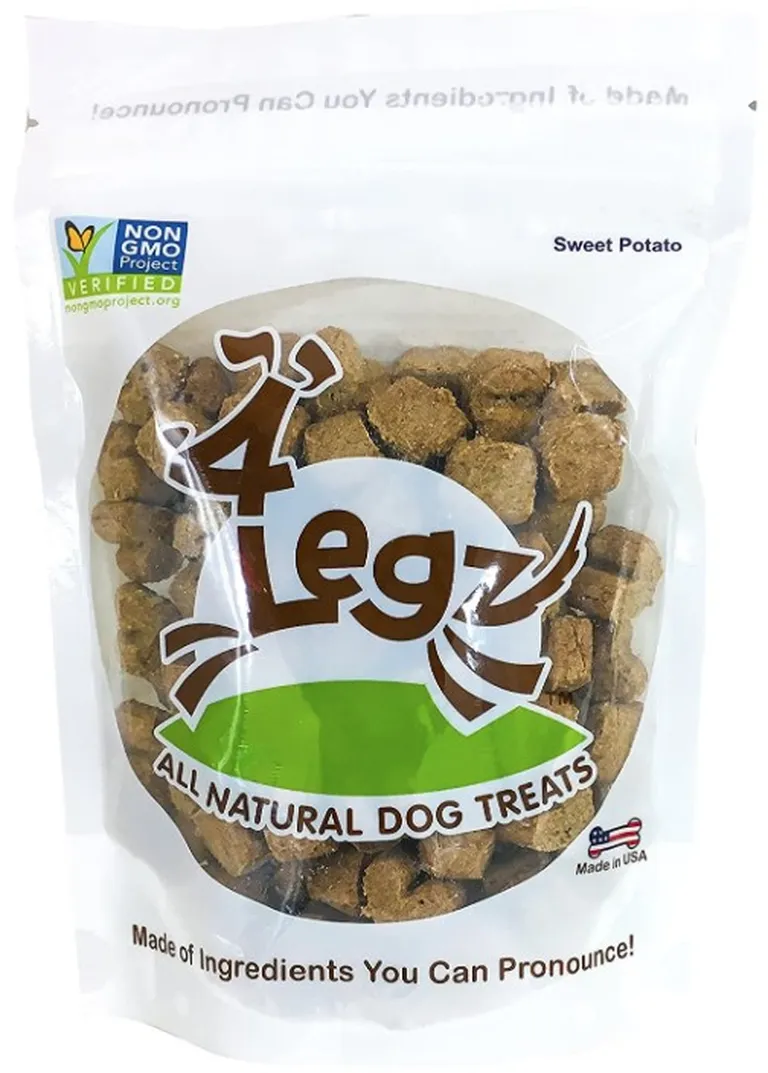 4Legz Organic Sweet Potato Crunchy Dog Cookies Photo 1