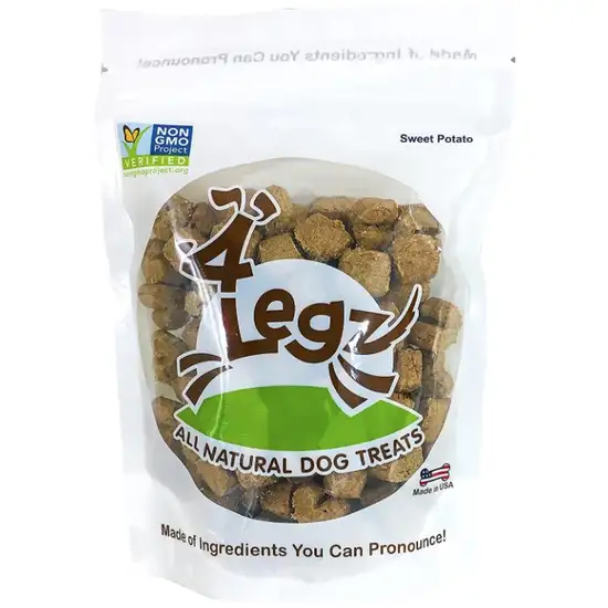 4Legz Organic Sweet Potato Crunchy Dog Cookies Photo 1