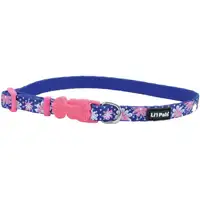 Photo of Li'L Pals Reflective Collar - Flowers with Dots