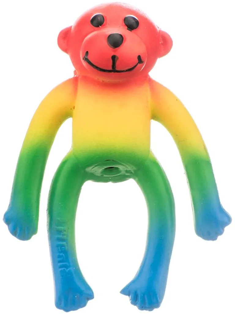 Lil Pals Latex Monkey Dog Toy Assorted Colors Photo 2