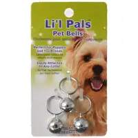 Photo of Lil Pals Pet Bells Silver for Puppies and Toy Dog Breeds