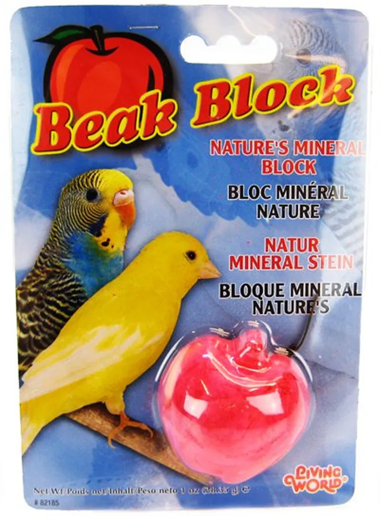 Living World Beak Block with Minerals Apple Photo 2