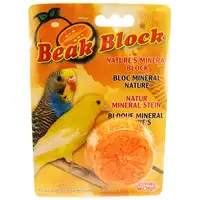 Photo of Living World Beak Block with Minerals Orange