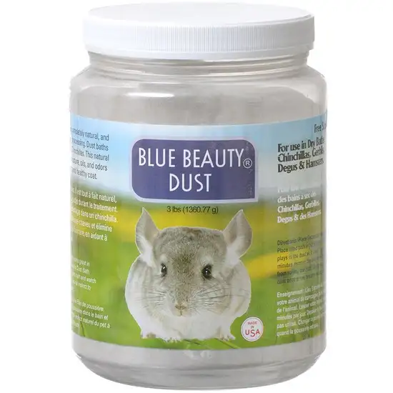 Lixit Blue Beauty Dust for Chinchillas Photo 1