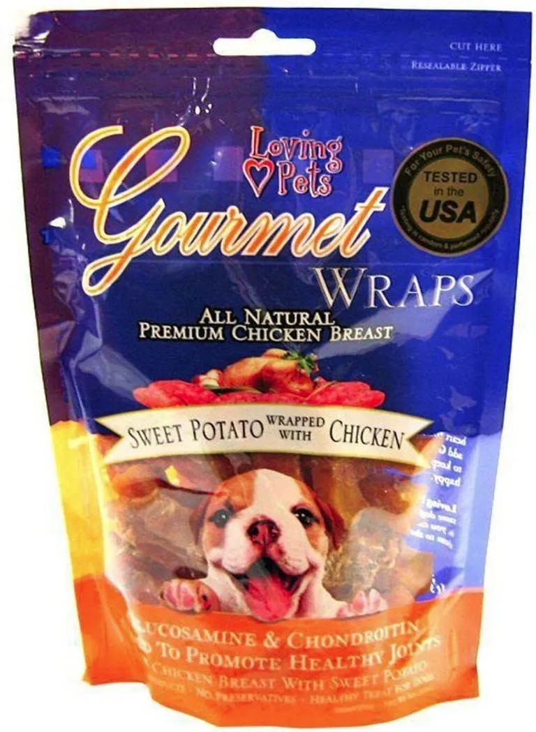 Loving Pets Gourmet Wraps Sweet Potato and Chicken Photo 2