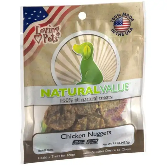 Loving Pets Natural Value Chicken Nuggets Photo 1