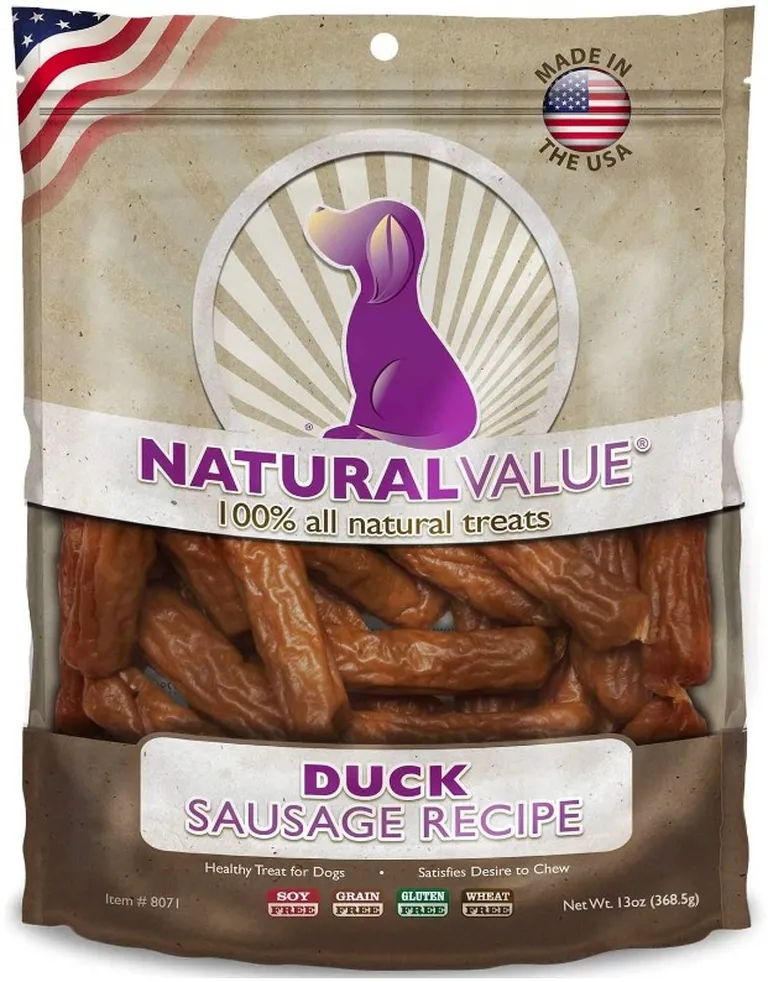 Loving Pets Natural Value Duck Sausages Photo 1