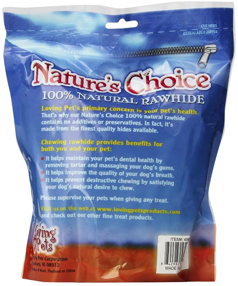 Loving Pets Natures Choice 100% Natural Rawhide Munchy Sticks Photo 2
