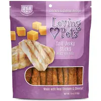 Photo of Loving Pets Soft Jerky Sticks Cheese Flavor
