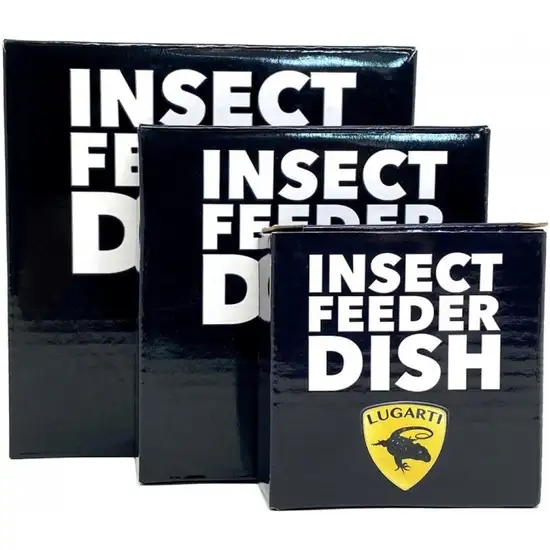 Lugarti Insect Feeder Dish Black Photo 2