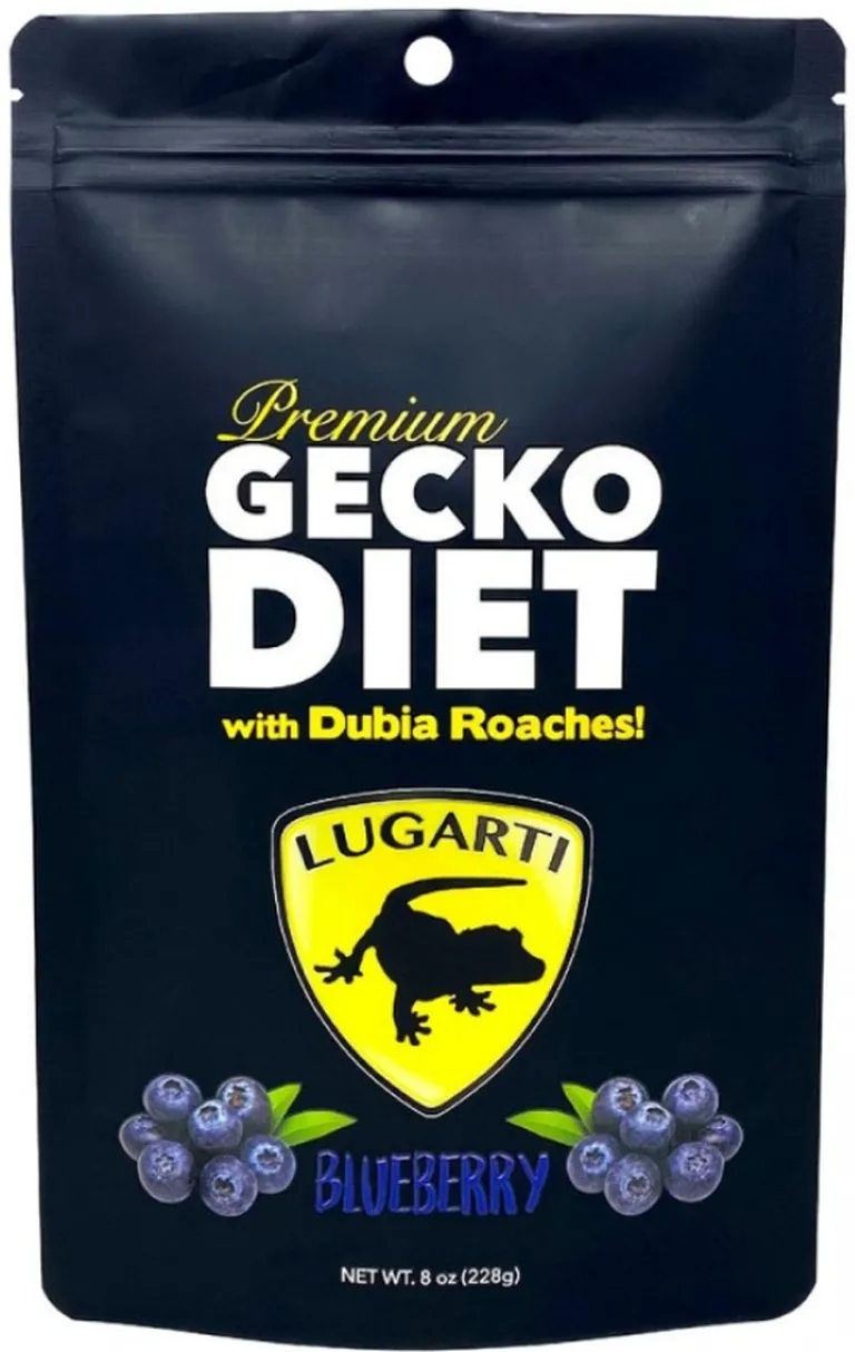 Lugarti Premium Gecko Diet with Dubia Roaches Blueberry Flavor Photo 1