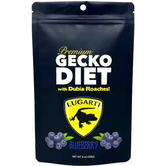 Lugarti Premium Gecko Diet with Dubia Roaches Blueberry Flavor Photo 1