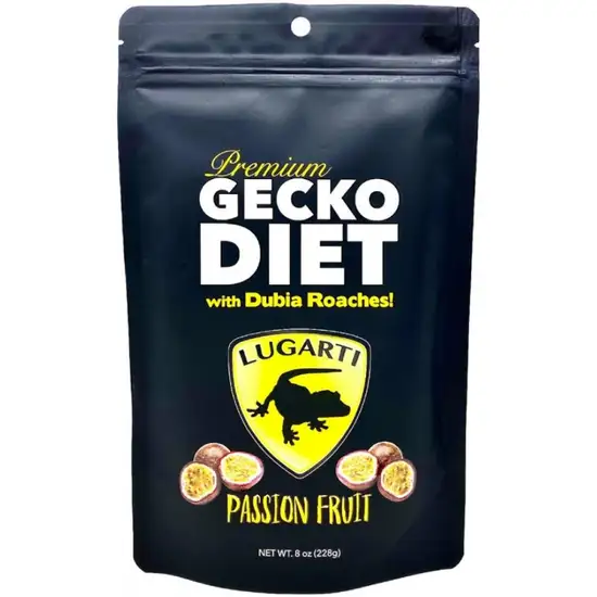 Lugarti Premium Gecko Diet with Dubia Roaches Passion Fruit Flavor Photo 1