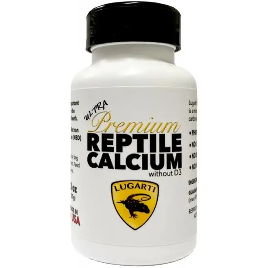 Lugarti Ultra Premium Reptile Calcium without D3 Photo 1
