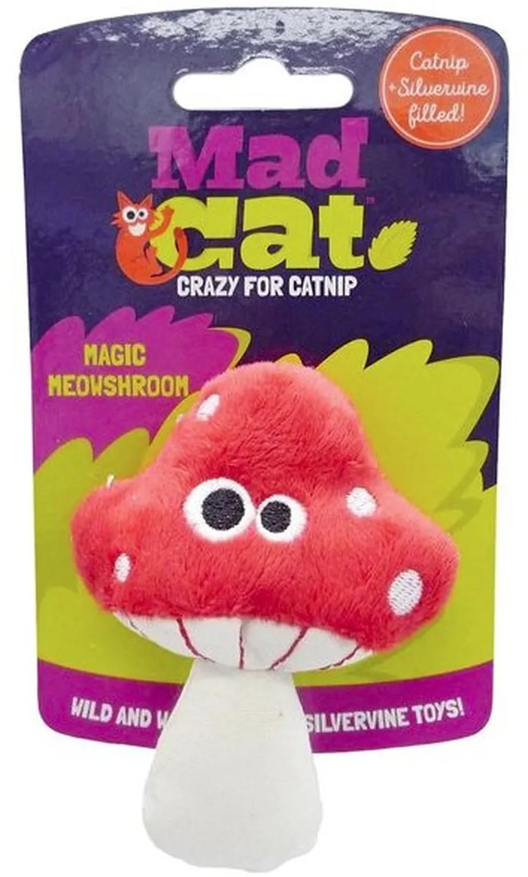 Mad Cat Magic Meowshroom Cat Toy Photo 1