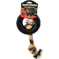 Photo of Mammoth Tire Biter II Dog Toy with Rope Medium
