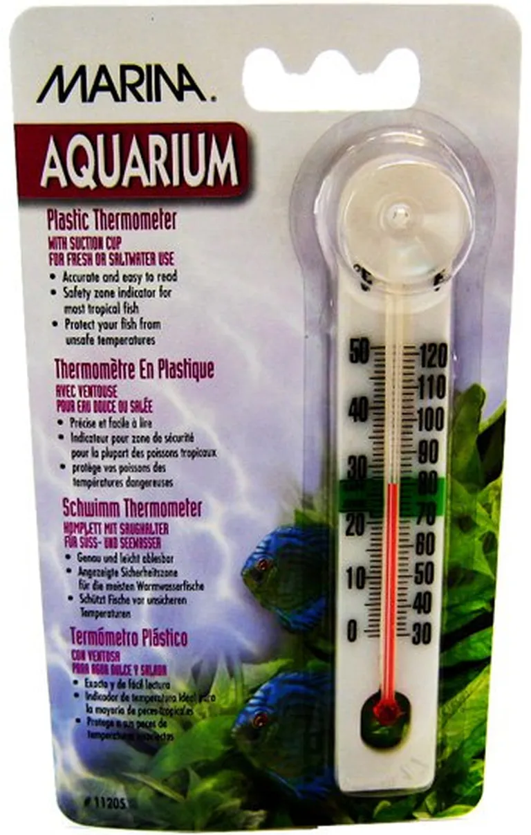Marina Plastic Aquarium Thermometer Photo 1