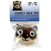 Photo of Marshall Ferret Face Plush Toy
