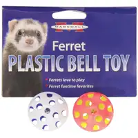 Photo of Marshall Plastic Ferret Bell Toys