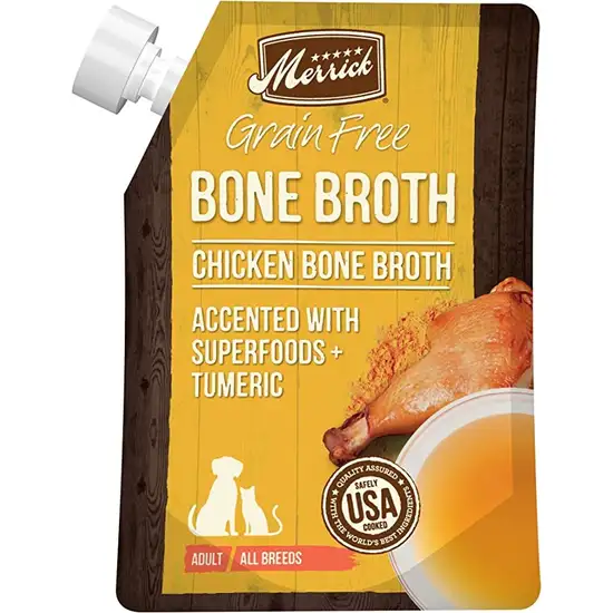 Merrick Grain Free Bone Broth Chicken Recipe Photo 1